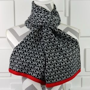 NWT!!! MICHAEL KORS - Black/Gray/Red Scarf
